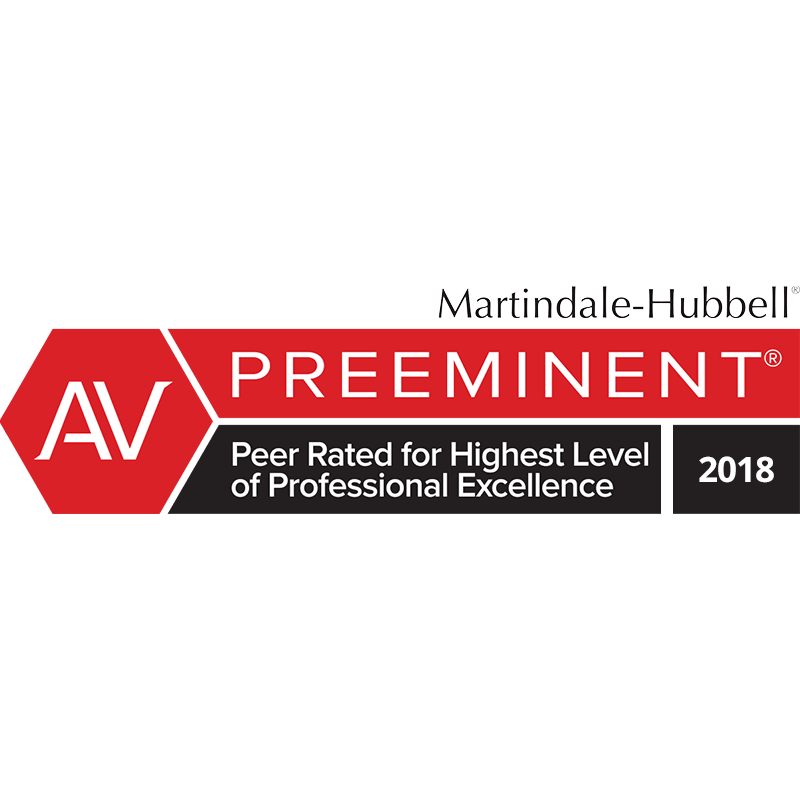 AV Preeminent Rating — Martindale-Hubbell